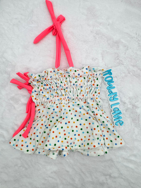 12/18M Polka Dot Paris Halter